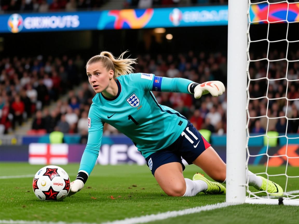 英格兰女足主力门将患有天生斜视欧洲杯屡次扑点救主的简单介绍