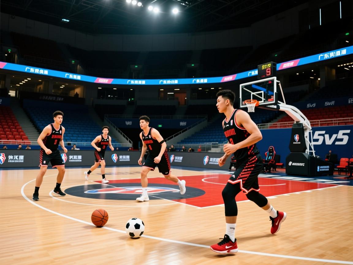 包含强度拉满！广东男篮分享队员全场5v5训练片段的词条